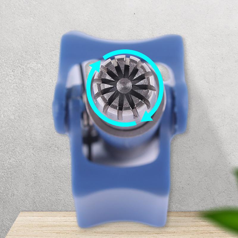 Nose Hair Trimmer Cleaner For Men Women Stainless Steel Manual Mechanical Shaving Razor Washable Hair Removal Tools