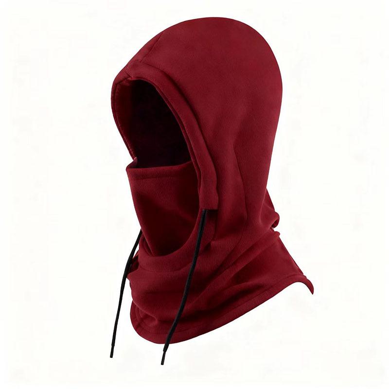 Cagoule d'hiver unisexe: Masque facial chaud et coupe-vent avec protection pour les oreilles et le cou pour le cyclisme par temps froid