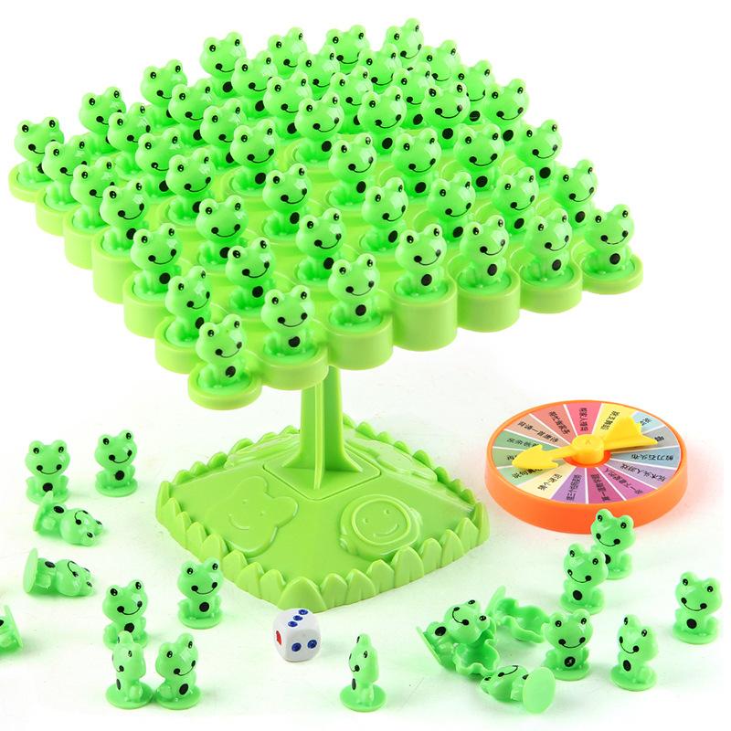 Children'S Balance Tree Astronaut Stacking Music Concentration Training Balance Puzzle Table Games Toys