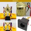 NOELAMOUR Trophy Cup, Winner's Cup, Metal, Award, Prize, Reward, Tournament, Golf, Soccer, Baseball (Height 32.5cm)