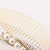 Watmosphere 4w016 Pearl-Detail Kanzashi Hair Comb, 5 x 10 cm