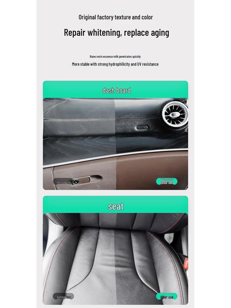 Innenraum-Beschichtungs- & Polierwachs für Leder, Kunststoff & Motorraum