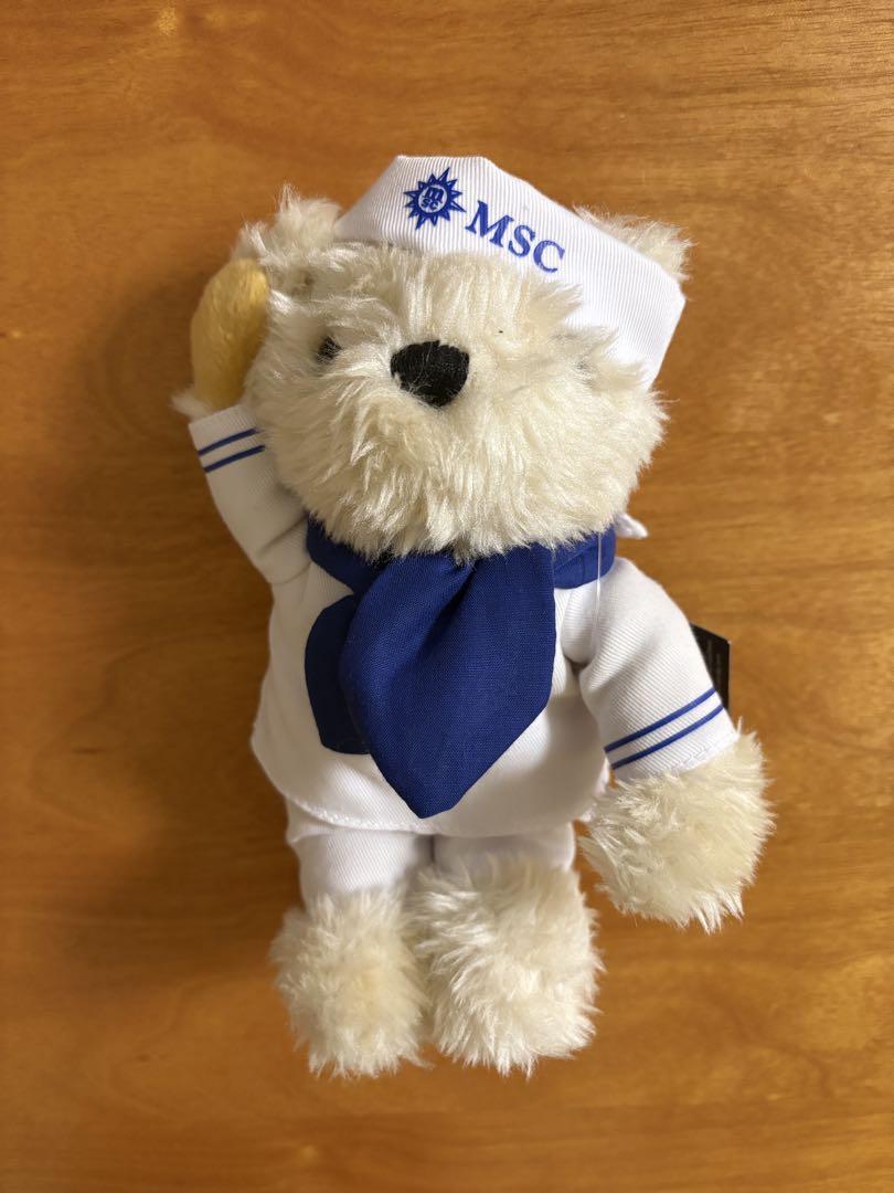 

[USED] - MSC Cruise Ship Limited Edition Teddy Bear with tag