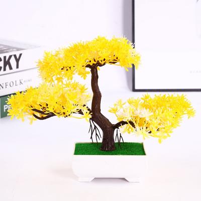 1Pc Artificial Plants Bonsai Small Tree Fake Flowers Artificial Bonsai for Home Bedroom Balcony Indoor Decoration Beautiful Children Gift