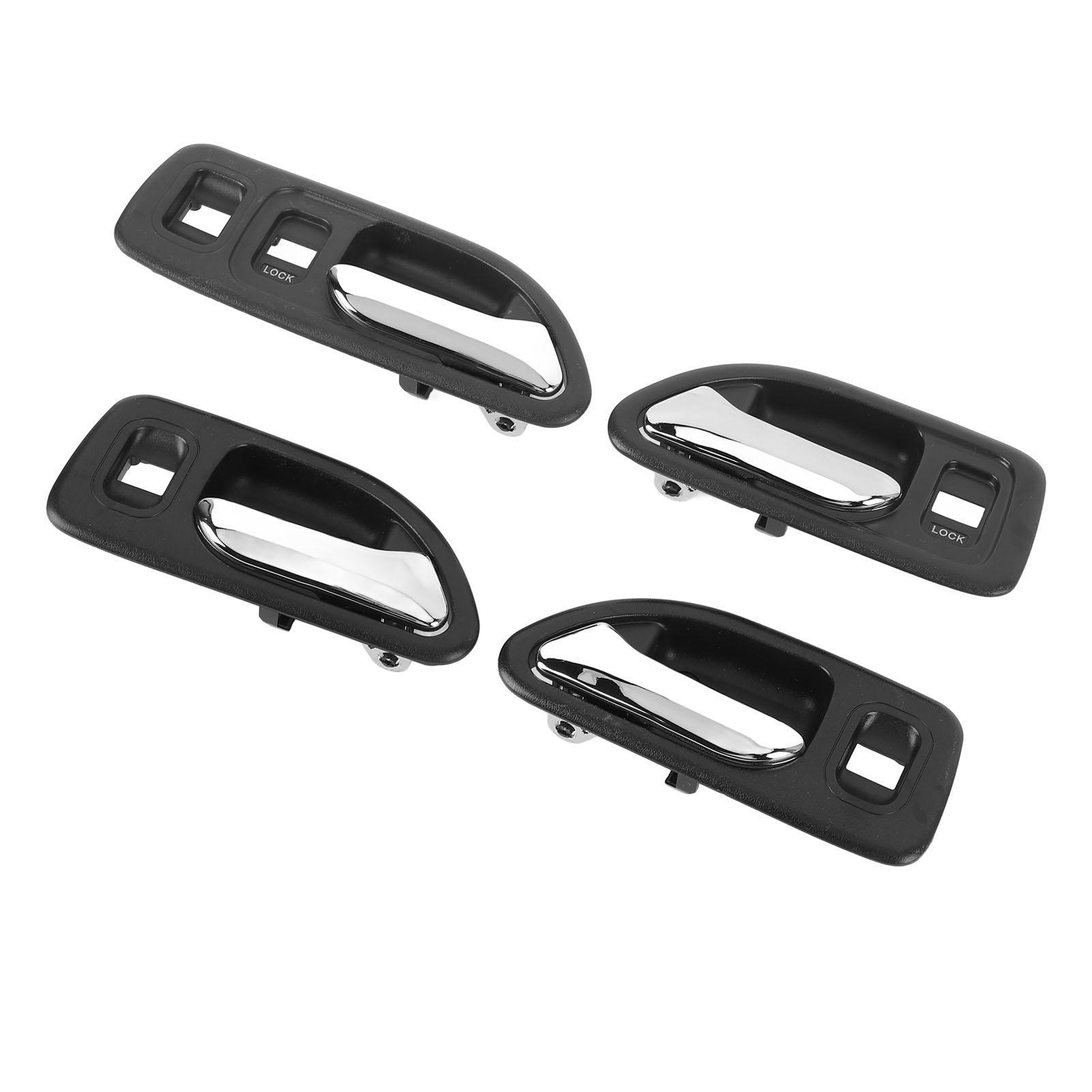 

4Pcs Interior Door Handle 72125SV4013ZC Stylish Look Enhanced Grip Inside Inner Door Handle for Vehicle