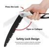 8 Inch Folding Saw with Hard Teeth Ergonomic Handles Extra Long Blade Hand Saw Wood Cutting Saw