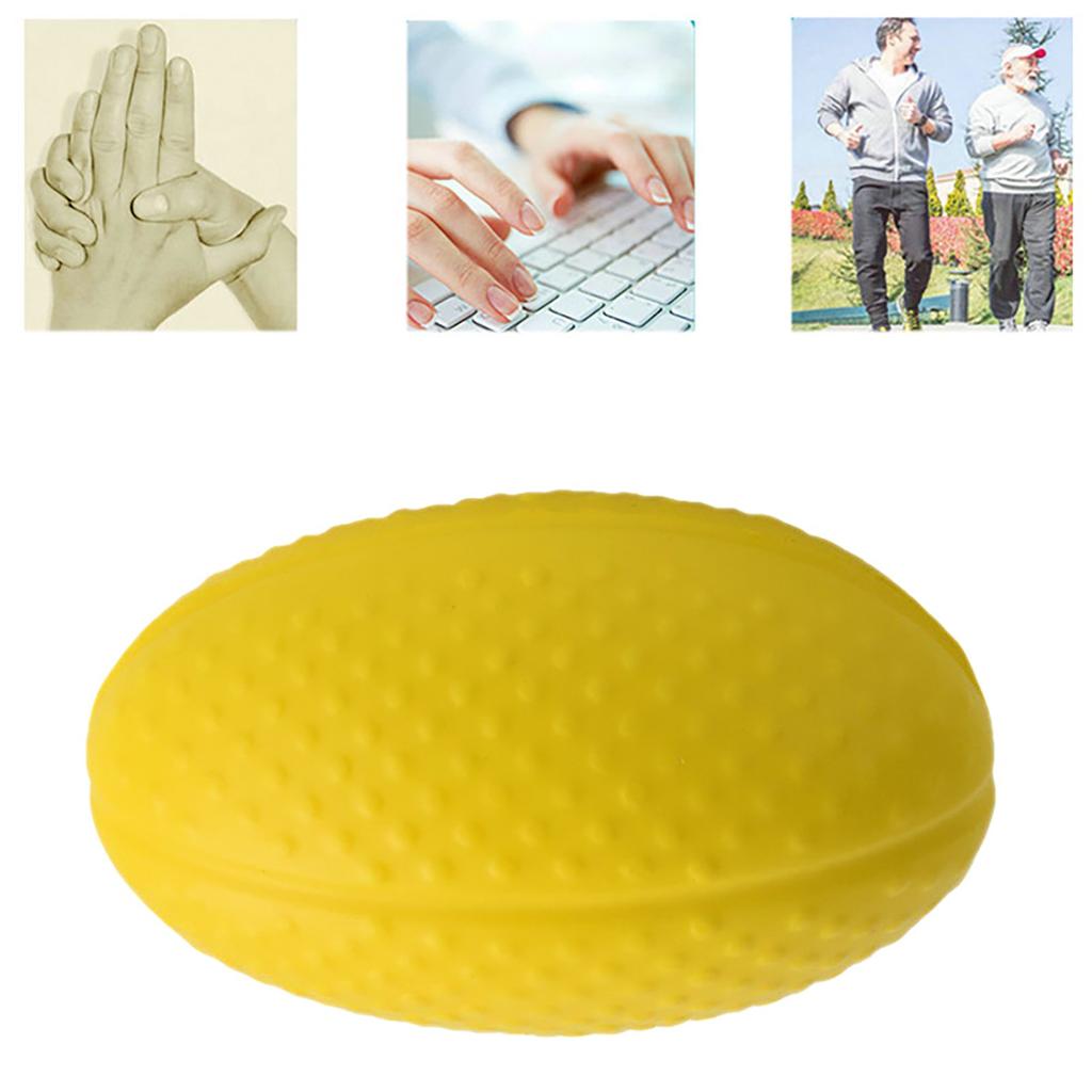 Grip Ball High Elasticity PU Ergonomic Stress Relief Grip Strengthening Hand Exercise Ball for Recovery Training