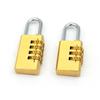 Travelling Combination Padlock Brass Code Lock Mini Number Password Lock  Door