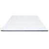 VidaXL Mattress Topper for Divan Bed Mattress Protector Bed Protector Cover Washable Comfortable Soft White and Dark Grey 288215