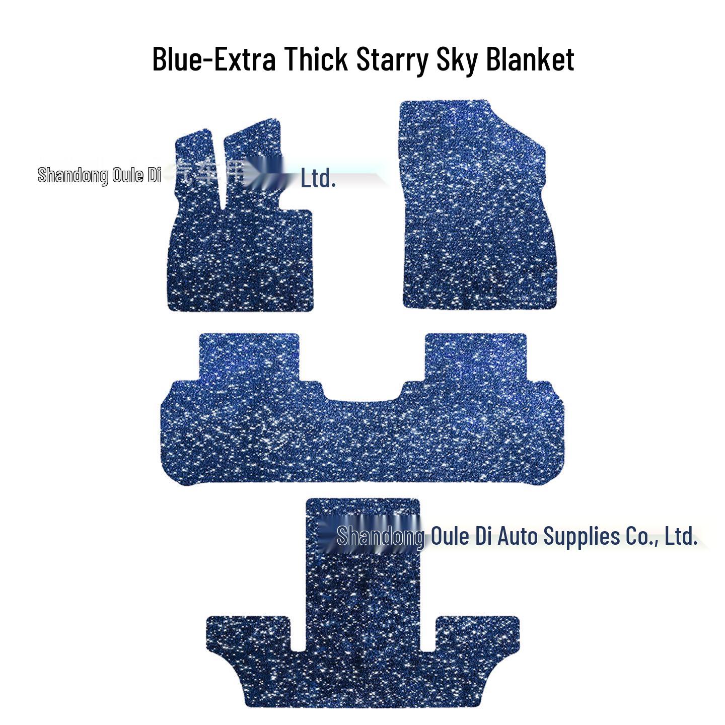 

Starry Sky Velour Car Floor Mats for Ideal L8: Interior Decoration & Protection
