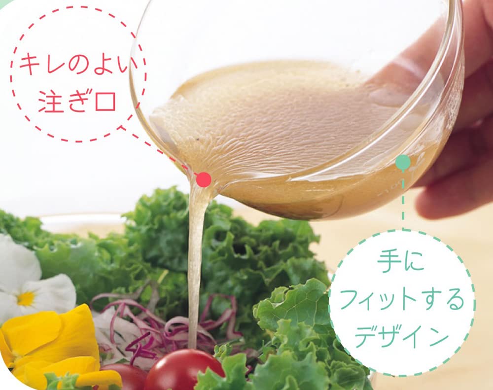 HARIO Glass Katakuchi Made in Set of Clear Heat-Resistant Bowls, 200ml, Japan, KB-20-BK, 6,