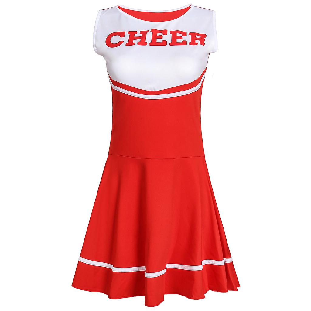 Women's cheerleading uniform, game role-playing, European and American adult women's sexy baby cheerleading costume