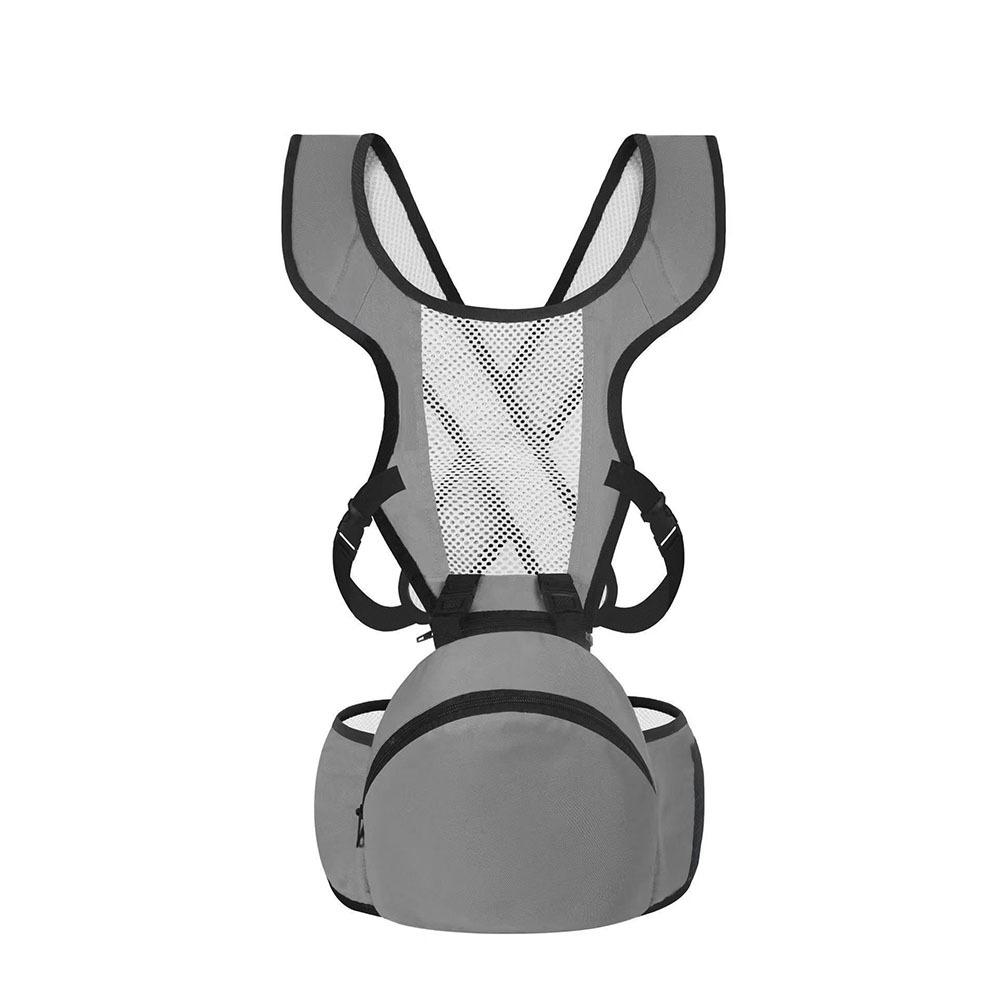 

Регулируемые ремни Рюкзак-кенгуру Дышащая ткань Кенгуру для младенца Кенгуру для младенца серый