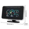 4 In 1 LCD Car Digital Water Temp Oil Pressure Voltmeter Fuel Level Gauge Meter Oil Pressure Sensor + Water Temperature Sensor