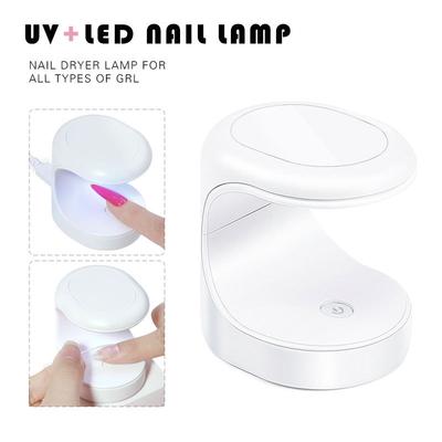 Mini-Nageltrockner UV-Lampe Maniküre-Maschine Einzel-Fingernagel-Kunstwerkzeug Gel-Lack 16W Nageltrockner LED-Lampe Maniküre-Werkzeuge Mit USB