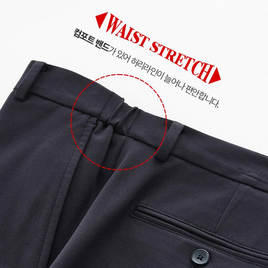 STCO Diems Motion-Free Comfort Elastic Waist Slacks_Navy (Tapered Fit)_Dpavz09Csn