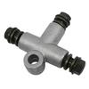 1 Stück Strandfahrrad DIY Zubehör Hydraulischer Bremszug Schlauchfitting Verbinder 3-Wege T-Adapter für ATV Kart M10 X 1.25