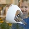 Suction Cup Window Bird Feeder Detachable Large Capacity Hummingbird Feeder Wall Mounted Waterproof Bird Feeding Station