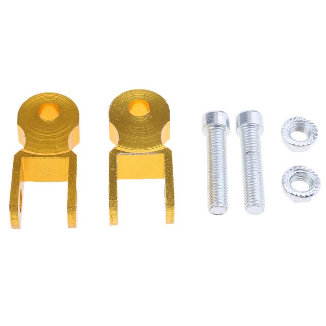 1Pair Motorcycle Rear shock absorber heightening pad Shock Absorber Height Extender Riser With screw For Dirt Bike Scooter Moped