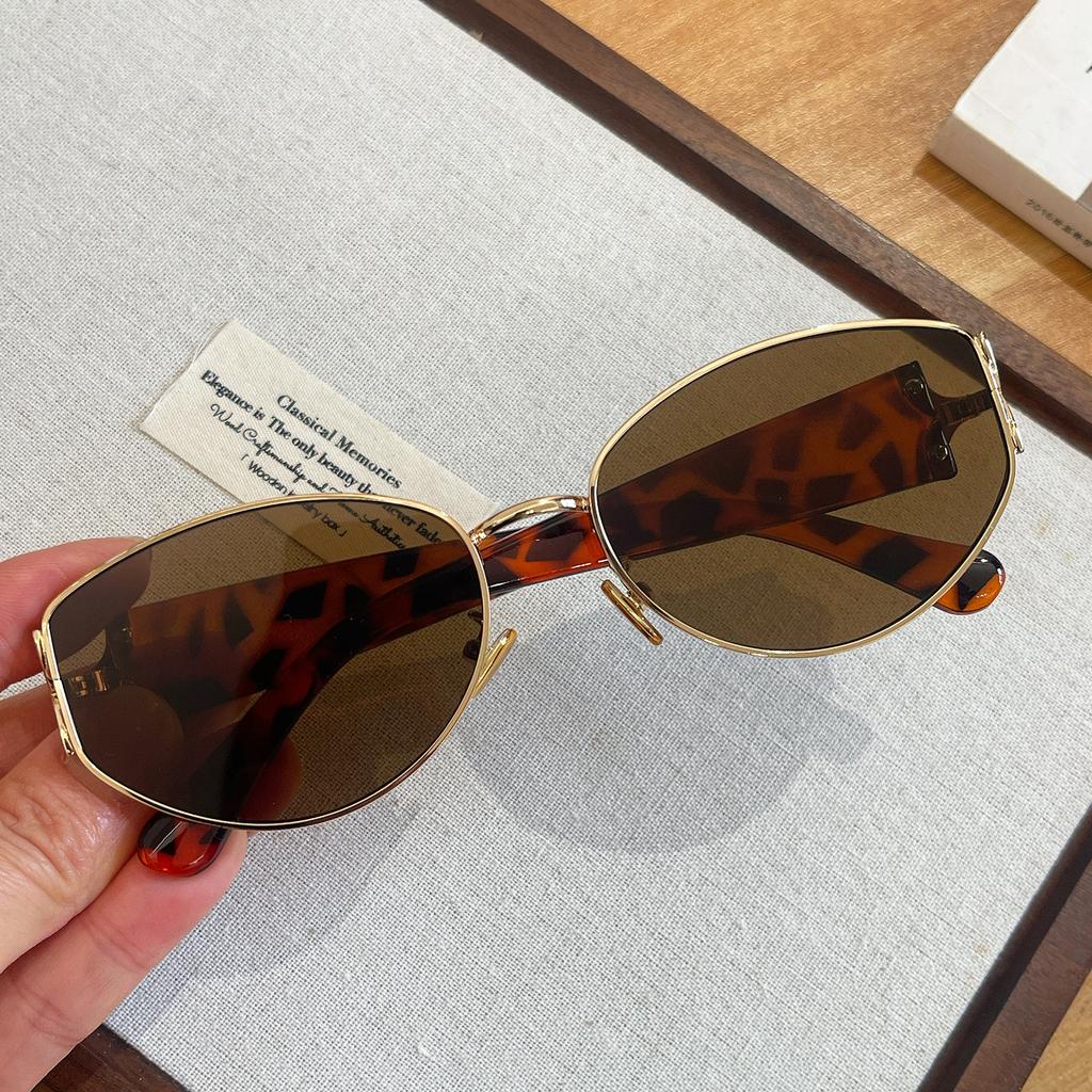Brown Sunglasses For Women, Vintage Cat Eye Frame, Versatile Sunglasses