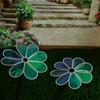 1Pcs Grounding Mounted Eight-leaf Windmill Bird Repelling Wind Spinner  For Outdoor