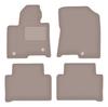 Beige Velours-Fußmatten für: Kia Sorento IV XL Hybrid SUV (2020-)