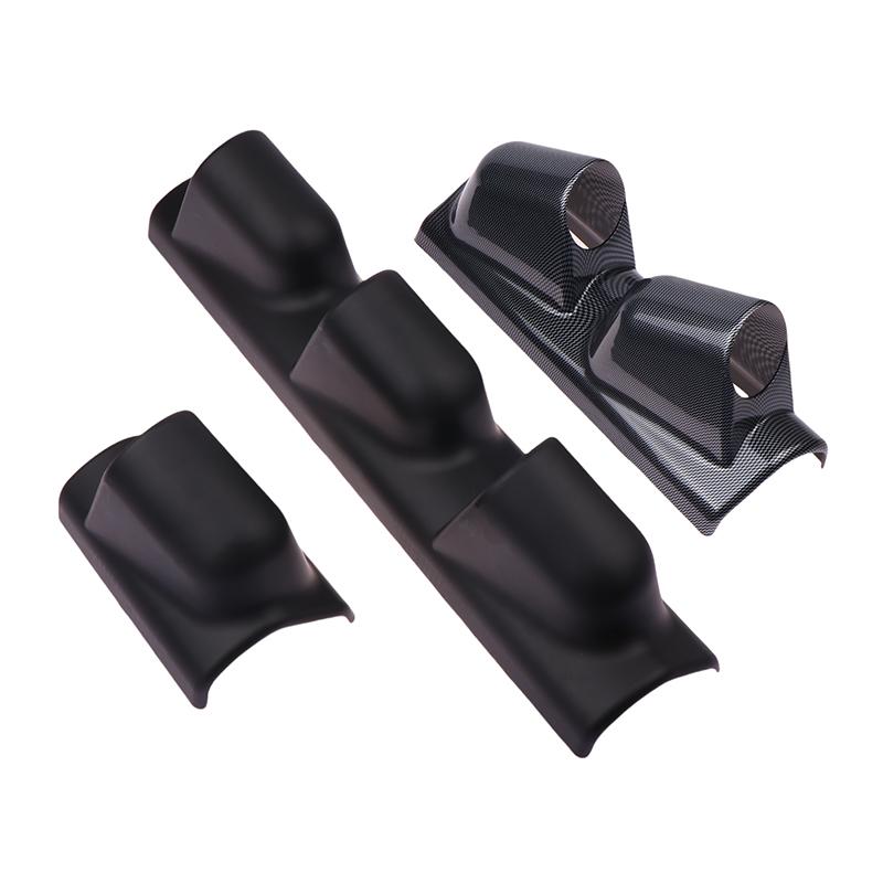 Supporto per Manometri Universale per Auto da 2 Pollici 52 Mm Nero Singolo Doppio Triplo Pod Sinistro per Auto con Guida a Sinistra per Pod da 2 Pollici 52 Mm