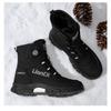 Thick Soled Shoes, Snow Boots, Plush, Thickened, Warm Shoes, Cotton Boots, Swivel Buckles, Breathable Men's Shoes