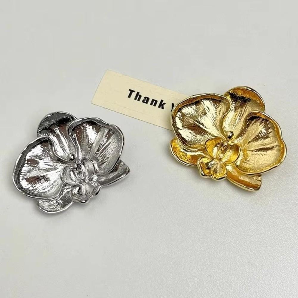 Phalaenopsis Suit Corsage Pins Alloy Chest flower Fashion Women Brooch  for Women