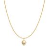 Ania Haie Gold Colorblock Mother-Of-Pearl Star 925 Silver Necklace N067-05G