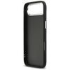 Karl Lagerfeld FW Grained Karl & Choupette Heads Pins & Logo iPhone Air Case Black