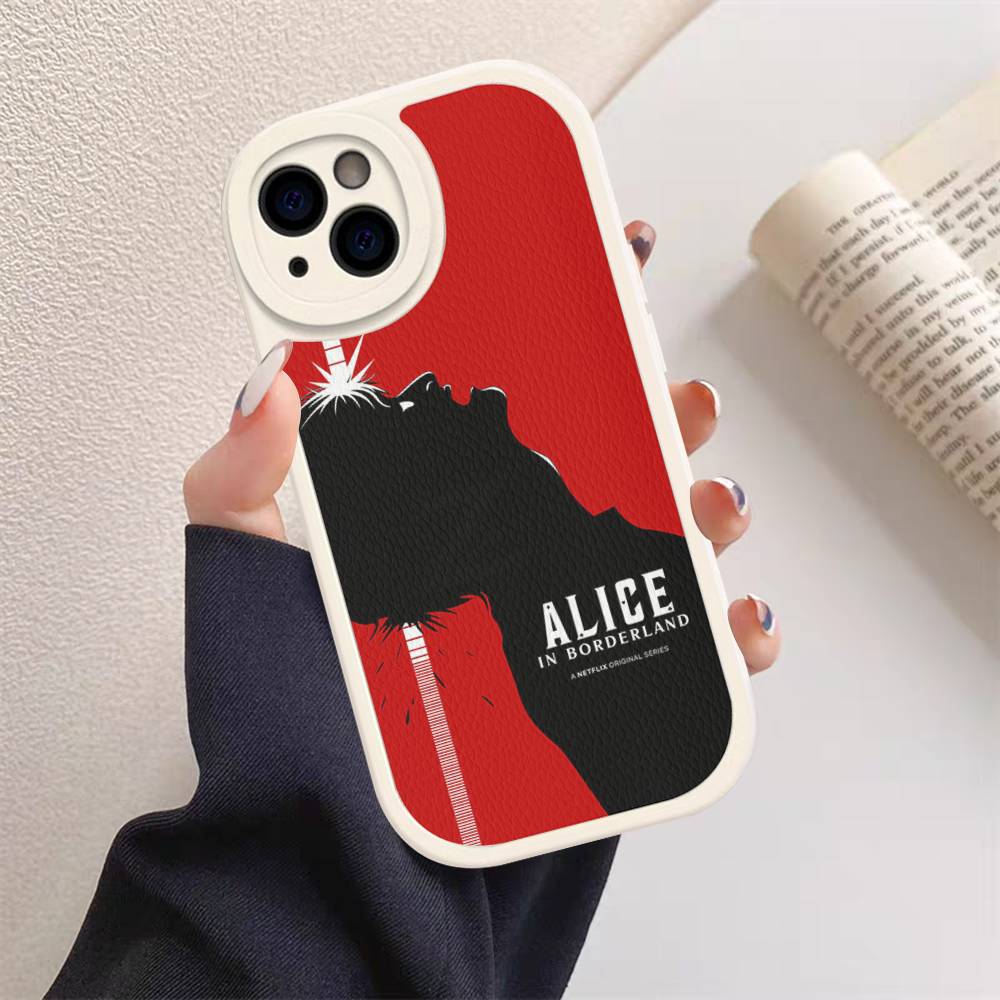 Alice In Borderland TV Suspense Phone Case For IPhone 16 15 14 13 12 11 Pro Max Plus Leather Cover
