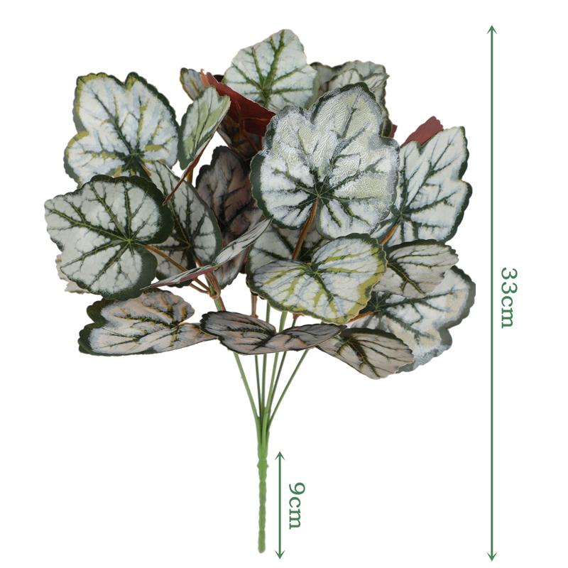 Artificial Green Plants, Home Decor Fake Plants Green Leaves Home Garden Room Decoration Wedding Decor