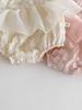 Summer Baby Girl Puff Sleeve Lace Romper - Cute Backless Design