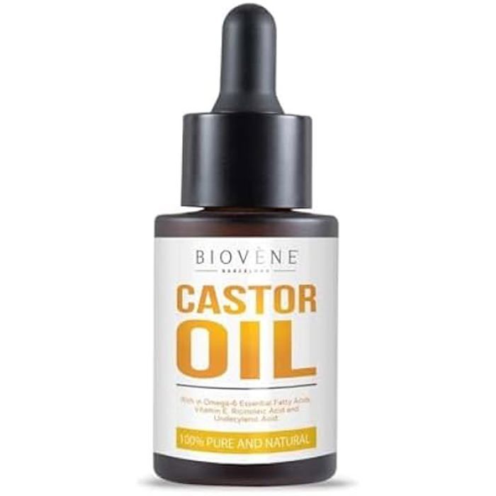 Huile - CASTOR OIL - Nourrissement cheveux, peau &amp; corps - 30 ml - Tous types de cheveux - Adulte