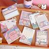 Office School Supplies Ins Cartoon Girl Note Cute Girl Korean Version Message Student Plan Lovely Memo Pad  Kawaii Stationery