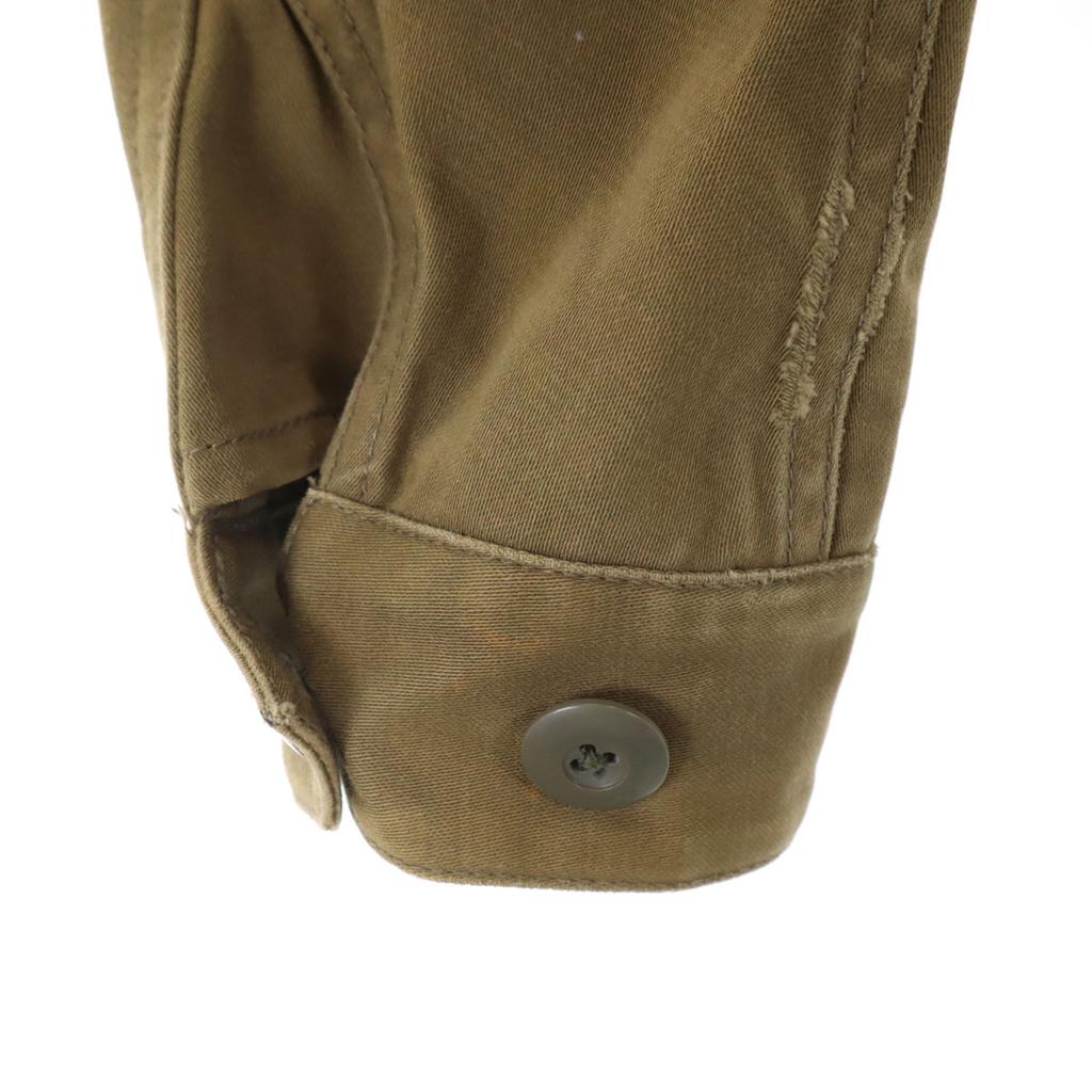 Fred Perry Mod Coat 8 Khaki Women Used