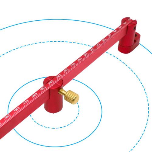 Vilom Woodworking Compass Scriber, 350mm/550mm Circle Marking Tool for Woodworking Drafting, Ruler, Circular Line Drawing, Circle Cutting, Marking Too