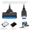 SATA Cable Sata 3 To Usb 3.0 Adapter Up to 6 Gbps Support 2.5 Inch External SSD HDD Hard Drive Connectors 22 Pin Sata III Cable