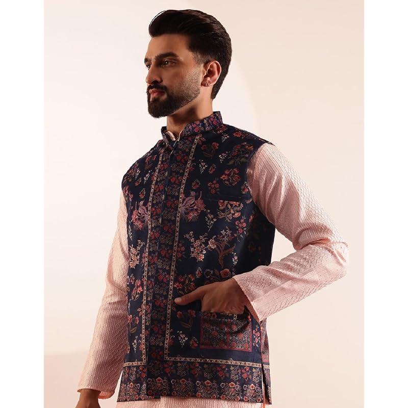 SOJANYA (Since Men` Velvet Nehru Jacket