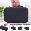 Aufbewahrungstasche für Motorradladegeräte, EVA, tragbar, für Motorradladegeräte, Datenkabel, Organizer, Tragetasche, Autoreparaturwerkzeug, Reißverschlusstasche
