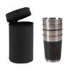Sturdy 304 Nonrust Steel Vodka Shot Glasses Resistant To Drop Insulated Design Portable For Any Occasion