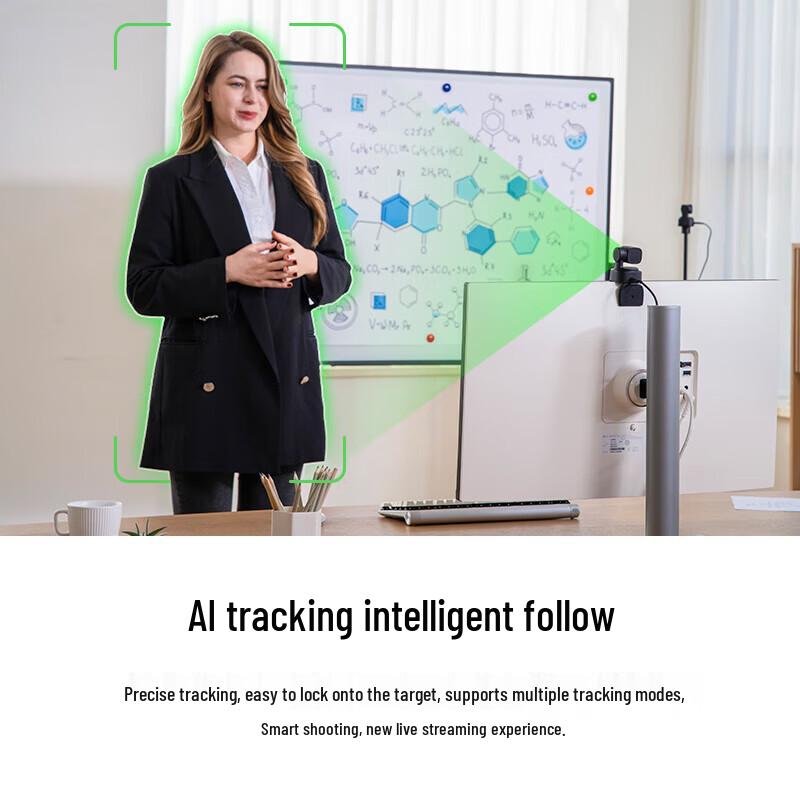 OBSBOT Tiny SE AI Gimbal Live Streaming Camera