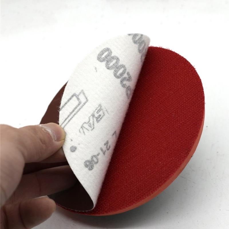 Hexagonal Lock Sanding Disc Auto Adhesive Backing For Tight Bonding Prevents Slippage Universal Fit For Stone Wood Auto Surfaces Long Lasting ABS