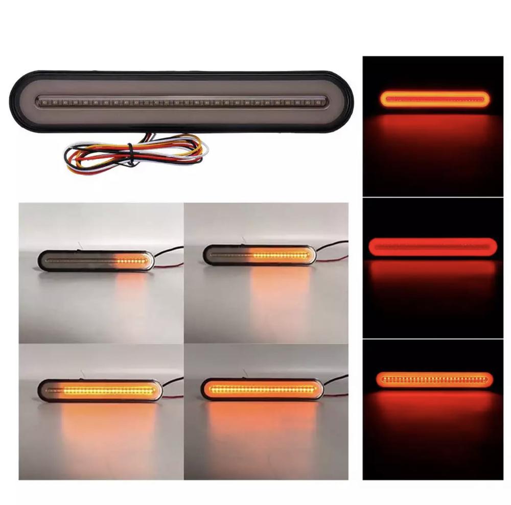 Motorcycle Rear Fender LED Tail Running Brake Turn Signal Light For Harley Touring Street Glide Road Glide FLHX FLTRX