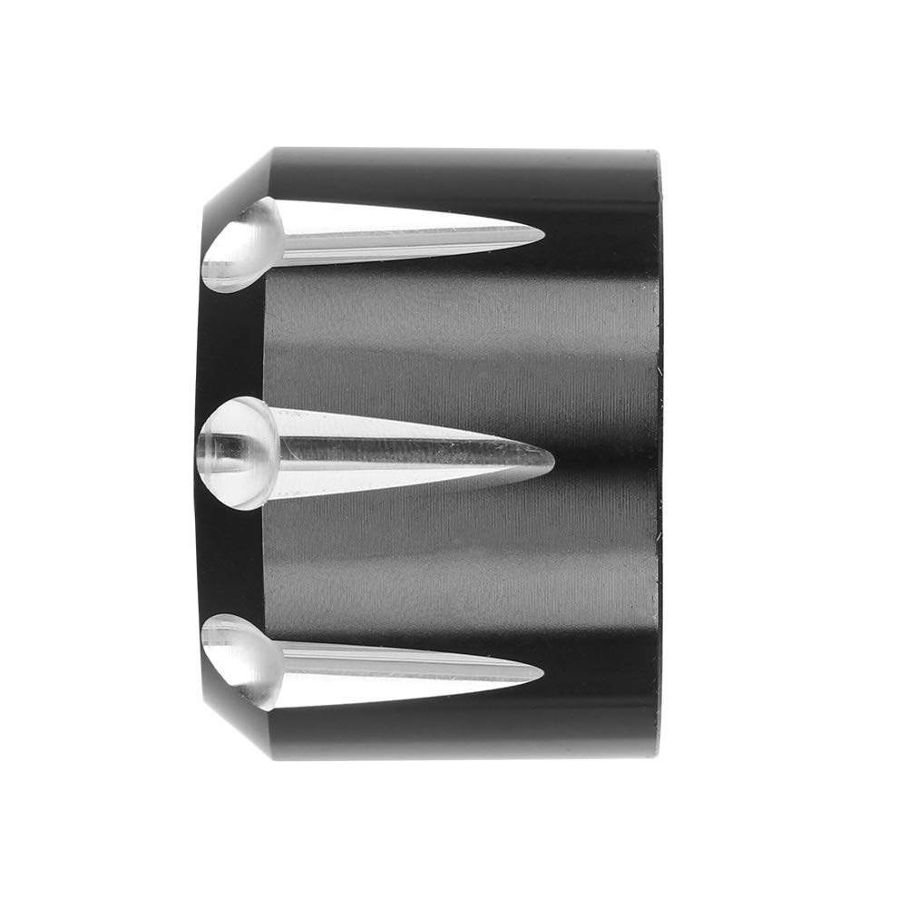 AQIMY Motorcycle Front Axle Slider Aluminum CNC Shallow Cut Compatible