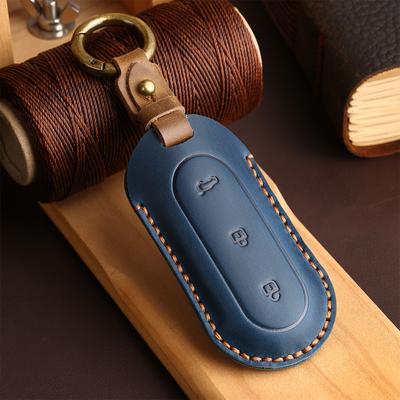 Leather Car Key Case Shell Keychain for Lixiang L9 L8 L7 L6 Key Case Cover for LI Leading Ideal L6 L7 L8 L9 2022 2023 2024