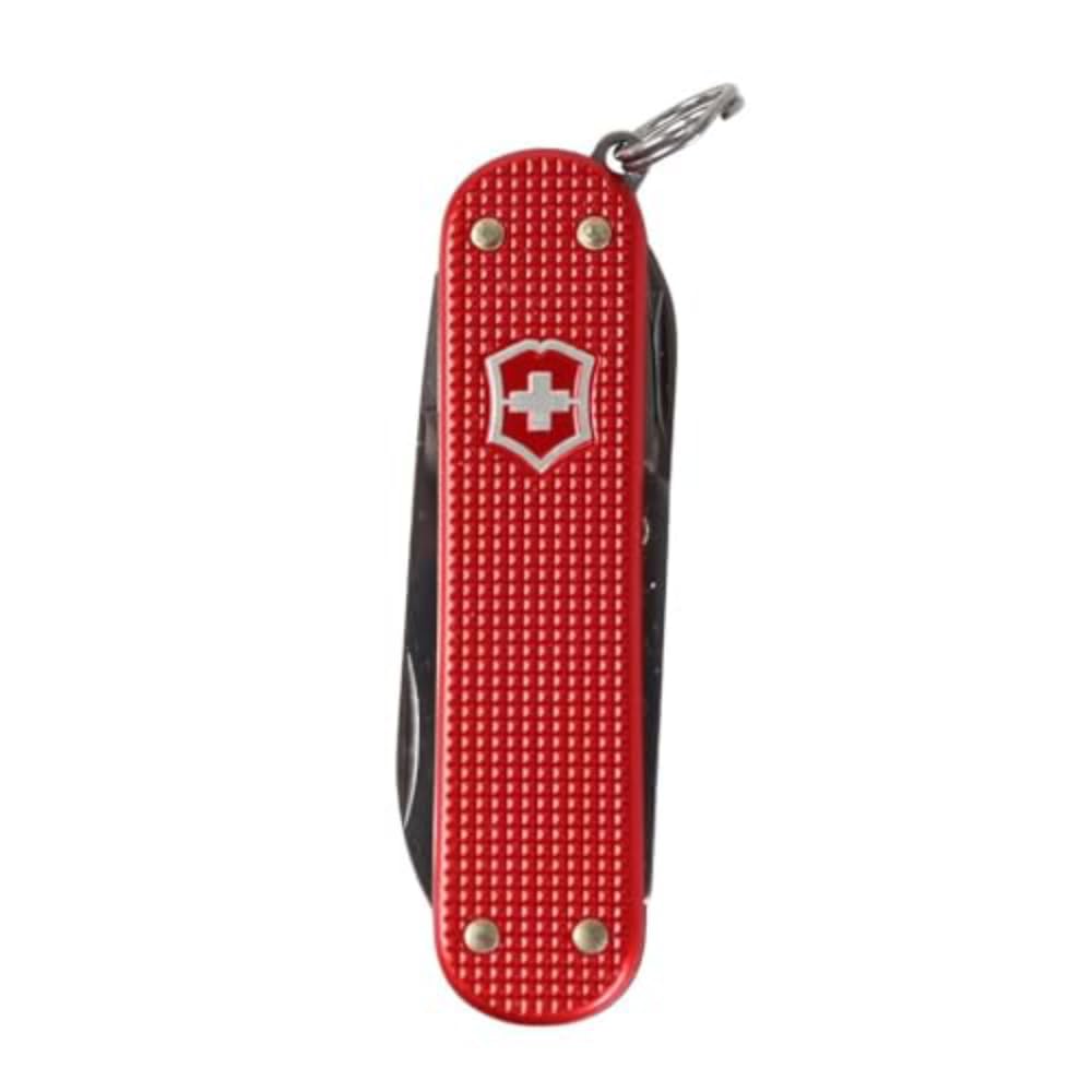 

VICTORINOX Classic ALOX Classic Colors Sweet Berry Multi-function Knife Outdoor Camping Scissors Flathead Screwdriver and Nail File Swiss Made