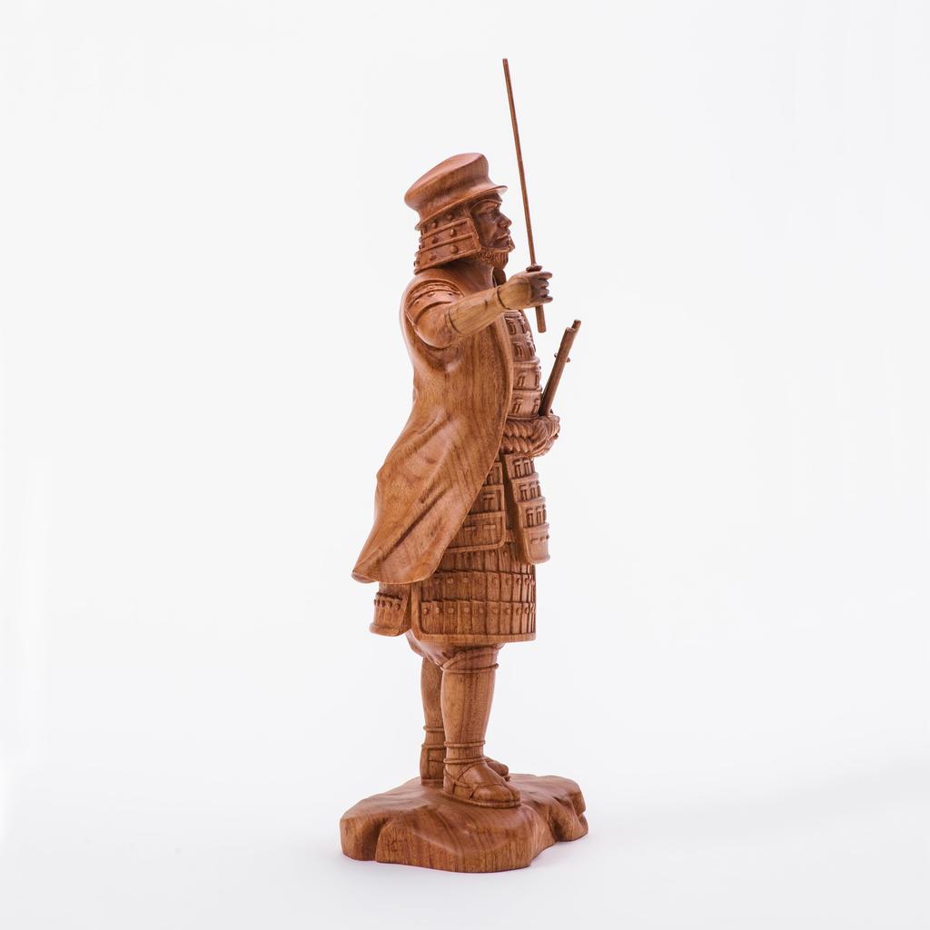 HASEL Sengoku Warlord Wooden Figure Tokugawa Ieyasu (Extreme)