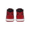 New Jordan Kids Air Jordan 1 Retro High OG 'Bred Patent' Sneakers AQ2665-063